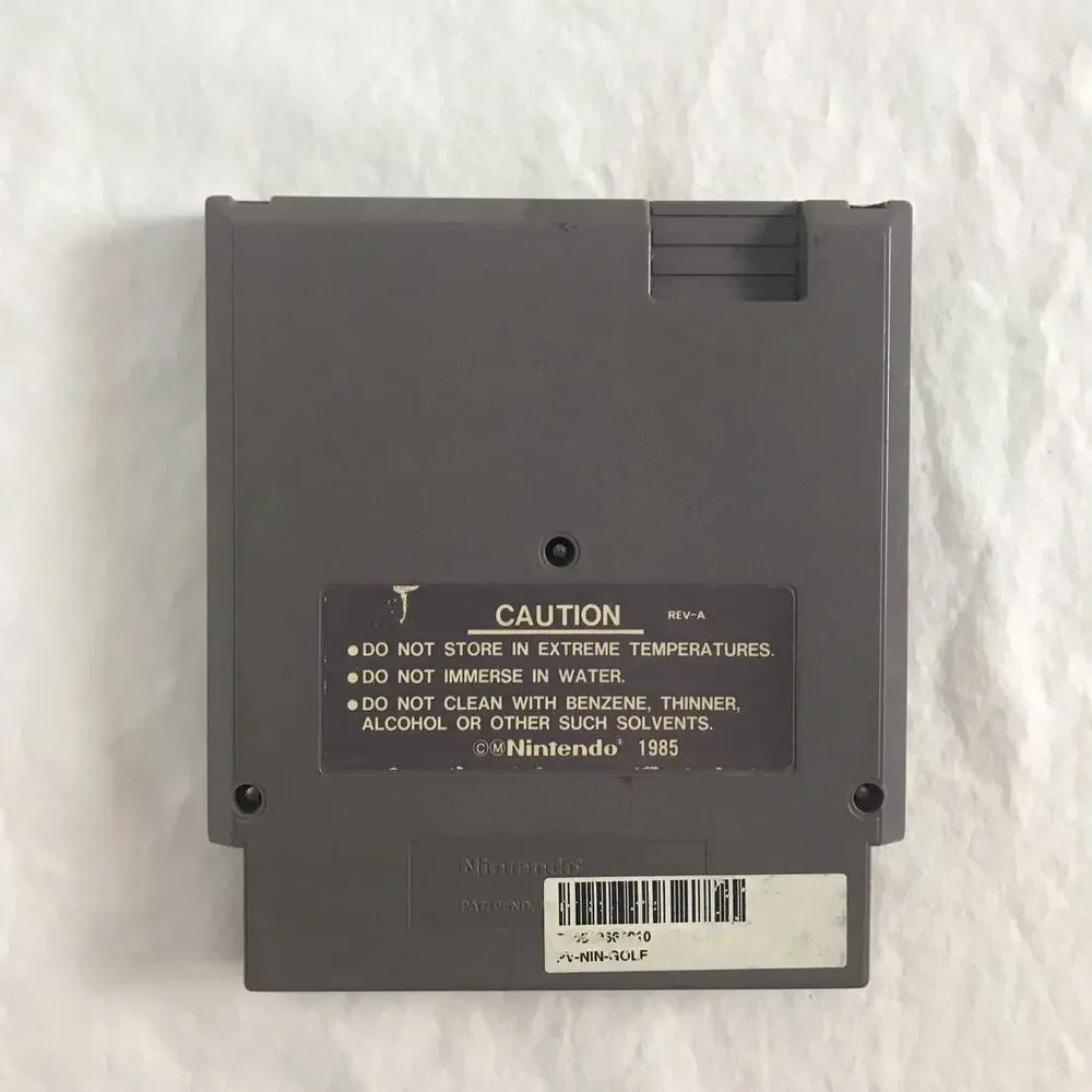 3/$20 Nintendo NES Golf Sports Series Video Game Cartridge 1985 Not Tested